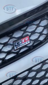 Proton Persona 2016-2018 Front Grill Glossy Black (Mini Cooper Style) RS/GR Grilled Plug And Play Honeycomb