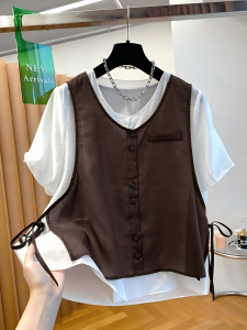 YIQINGDAI | Unique Pretty Lightweight Two-Piece Style Shirt