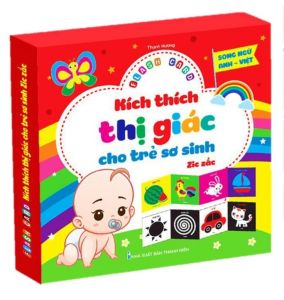 [HCM] Combo 4 bộ (40 tranh) kích thích thị giác cho trẻ sơ sinh ziczac . Flash card cho bé phát triển thị giác trí não toàn diện