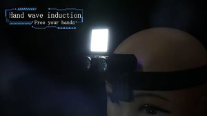 Local Delivery XPG Multifunctional Adjustable Headlight USB Charging Outdoor With Induction Light Fishing Head Cap