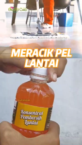Biang Pel Lantai 500ml jadi 5 Liter untuk Pembersih dan Pewangi Anti Bakteri Floor Cleaner