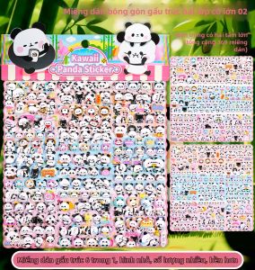 Shanle | Nhãn Dán Bong Bóng 3D Hình Emoticon Động Vật Phong Cách Văn Hóa