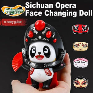 Aoduoyaya Sichuan Opera Face Changing Doll Creative Peking Opera Mask Doll Kids Friends Party Christmas Gifts Toy 变脸玩具