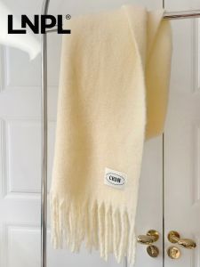 Warm Simple Solid Scarf for Women