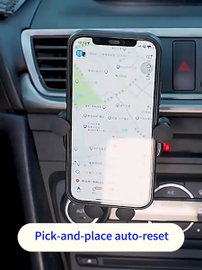 360 Degree Rotating Car Ventilation Phone Holder  Air Vent Mount Cell Phone Support Stable Noiseless Gravity Holder GPS Support Car Air Vent Mount