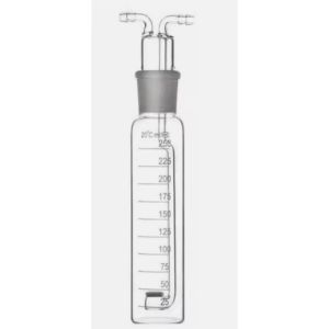 Smoke Gas Absorption Bottle Sand Core Porous Clear Absorption Tube Filtration Purification Lab Use 10/25/50/75/100/125/250ml