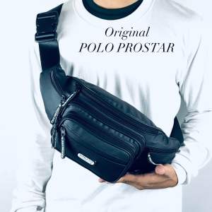 POLO PROSTAR Tas Selempang Pria Wanita Anti Air Tas Pinggang WaistBag Waterproof Multifungsi