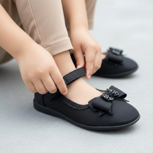 Cavando Kids Shoe CCV6642/CCV6643 Black/Pink - Kasut Kanak-Kanak Kasual Ringan Selesa