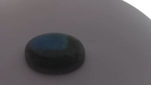 Natural Labradorite : 37.42 Carat 26.0 x 20.0 x 8.0 mm