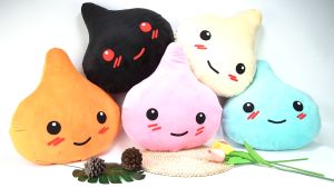 หมอนหยดน้ำ รุ่นใหม่ล่าสุด ตุ๊กตานิ่มนิ่ม น่ารักที่สุด ตุณภาพดี ตุ๊กตาโรงงาน ขนาดพกพา กระทัดรัด