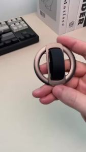 elough | 180°Rotation Magnetic Phone Holder For MagSafe Phone Ring Stand Dual-Side Anti Slip Universa Desktop Phone Bracket Magnet Grip