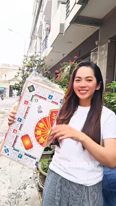 Bộ Cờ Tỷ Phú Trí Tuệ Gấp Gọn Loại Lớn 42X42Cm