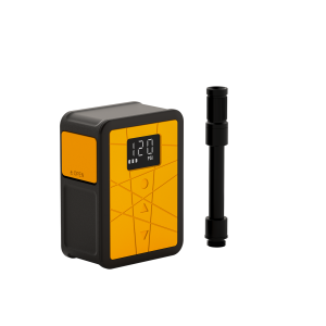 Airbank Pocket 3 Waterproof Bicycle Tire Inflator Bike Pump 120PSI LED Pressure Guage 600mAh Rechargeable Air Compressor