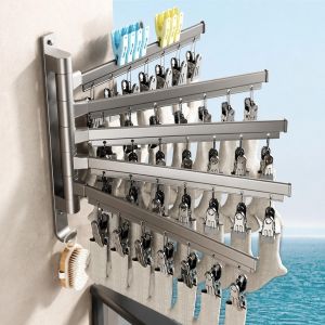 Wall-mounted Multi-purpose Drying Rack