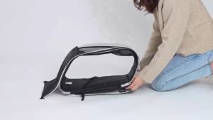 FikaGO: Truffle Pet Carrier / | กระเป๋าสัตว์เลี้ยงพรีเมียม ดีไซน์หรู เรียบ เท่ พกพาง่าย