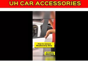 ISUZU DMAX D-MAX 2012 - 2019 4DOOR CAR OUTSIDE WINDOW MOULDING WEATHERSTRIP SEAL BELT WEATHER STRIP PLASTIC TRIM