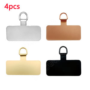 4/3/1 Universal Mobile Phone Lanyard Patch Gasket Metal Safety Ultra-thin Phone Strap Parts Skiing Running Climbing Special