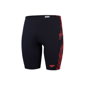Speedo | Eco-Friendly Chlorine-Resistant Elastic Comfort Competition Training Mens Knee-Length Swim Trunks