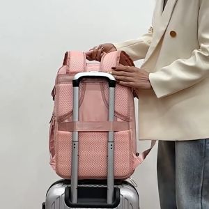 กระเป๋าเป้สะพายหลัง เป้ 15.6 นิ้วเป้สะพายหลัง กระเป๋าออกกำลังกาย กระเป๋าเป้ผู้ชาย ป้องกันขโมย กันน้ํา เหมาะกับการเดินทาง ขึ้นเครื่องบินได้