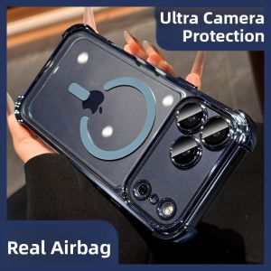 DAIMANG | Anti-shock Full-Cover Lens Magnetic Non-yellowing Couples Case for iPhone 17 Series