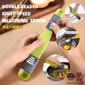 ReadyStock🇲🇾Kitchen Scales Measure Spoon Double End Eight Stalls Measuring Spoons 八档刻度勺