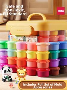 deli | Non-toxic Ultra-light Clay 24 colors