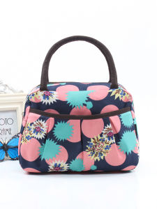 ใหม่แฟชั่น Sasaki หนากันน้ํา Oxford ผ้ากระเป๋าถือผู้หญิงดอกไม้ซิปกล่องอาหารกลางวันกระเป๋านุ่ม Strapless กระเป๋าด้านใน