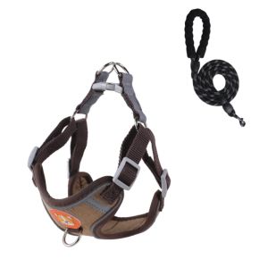 Dây Thừng Chó Love Bear Dây Thừng Cho Chó Đeo Ngực Bền Bỉ Có Thể Kéo Dài Phụ Kiện Cho Chó Đi Bộ Thường Ngày Dây Thừng Cho Chó