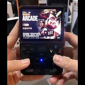 Gameboy R36S Handheld Game Console portable konsol permainan mini retro Support for PS1 PS2 Games mendukung Connect to TV and 2 Player permainan klasik 8000+Games