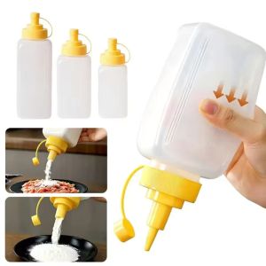 3Pcs Starch Storage Container Household Flour Storage Jar Kitchen Food-Grade Plastic Storage Jar Baking Soda Cornflour Airtight Jar