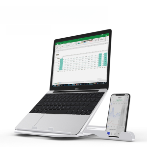 Suohuang Laptop Stand Bracket Desktop Height Increasing Computer Adjustable Portable Bracket Radiator Vertical Shelf Heightening Insole Base Folding