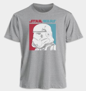 Star Wars Peripheral Printed Short Sleeve Summer Loose American Mens and Womens Daily Commuter Cotton Crew Neck T-Shirt