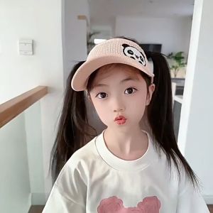 Nón nửa đầu trẻ em [2-8 tuổi] chất len co giãn JAOCXN mũ tennis không nóc năng động cho bé - BL135