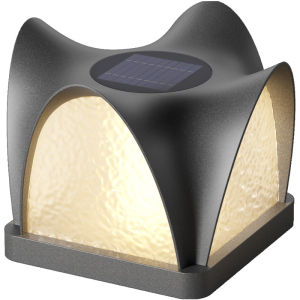 Outdoor Waterproof Solar Pillar Lights LED Wall Lamp Home Decor Solar Energy Super Bright Villa Lighting Door Modern Gate Garden