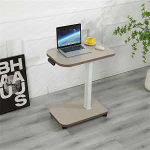 Topsmark Meja Santai Elektrik Portabel Berkilauan Berukuran 28-32 Inci dengan Roda