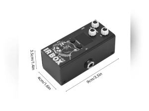 M-VAVE | M-VAVE Guitar IR Box Effects Pedal IR Cab Impulse Response Cabinets Speaker Simulator XLR Output Port 6.35mm Output/Input Part