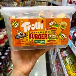 hộp kẹo Trolli burger 600g