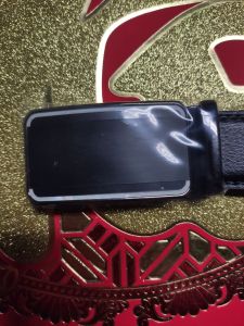 เข็มขัดหนังออโต้กว้าง38มสานกำหัวออโต้ซิ้งค์A2