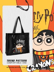 LEXI | Chibi Maruko-chan and Harry Potter Collaboration Canvas Bag