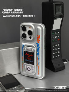 Ốp Lưng Điện Thoại Di Động Bằng Da Cotton Cổ Điển Phụ Kiện Bảo Vệ Sáng Tạo Cho Apple 16 pro Phone 15 pro Max 14 pro