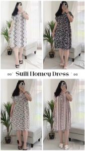 Pakaian Wanita daster kekinian morist homey dress suili premium best seller