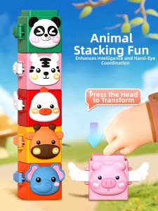 Yizhi | Educational Press-and-Stack Baby Toy