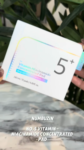 [ Numbuzin ] No.5 Vitamin-Niacinamide Concentrated Pad 180ml(70Pads)【Toasty Life 】