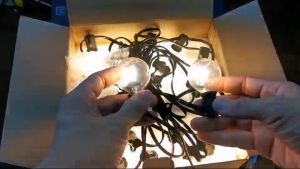 ชุดไฟปิงปอง ไฟวินเทจ แอลอีดี 25 ดวง ไฟสาย 8 เมตร E12 ไฟประดับ กันน้ำ l แอคคิวเรซี่ Accuracy Thailand