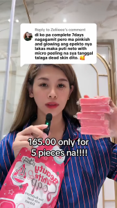 YOU GLOW BABE Beauty White Soap 10x Intense Whitening Micropeeling with niacinamide and Glutamine