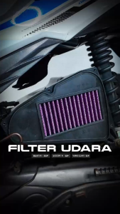 HYBRID AIR FILTER MOSCOW ALL Beat PGM Fi ESP Beat STREET DELUXE 2013 - 2025 SCOOPY PRESTIGE SPORTY GENIO VARIO 110 FI ESP STARTER CBS Advanced ISS Filter Saringan Udara Hawa Honda Genio Beat New Deluxe Street Scoopy 2021 FILTER UDARA CVT GENIO 2019 2020