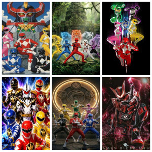 Bandai | Oil Painting By Numbers Anime Characters K-Kamen R-Rider Home Decor Modern Wall Decor for Living Room Bedroom Gift No Frame