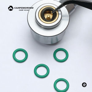 Vòng Đệm Cao Su Khóa Chuyển Đổi Đầu Bằng Cao Su Đặc Biệt Ngăn Ngừa Khí Trượt Cho Thiết Bị Nấu Ăn Ngoài Trời CAMPINGMOON