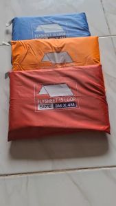 Flysheet 3x4 Meter 19 Loop Waterproof Ultralight Multifungsi