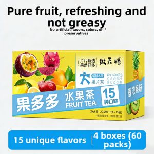 Fruit & Flower Combination Tea Bags Freeze-Dried Fruits